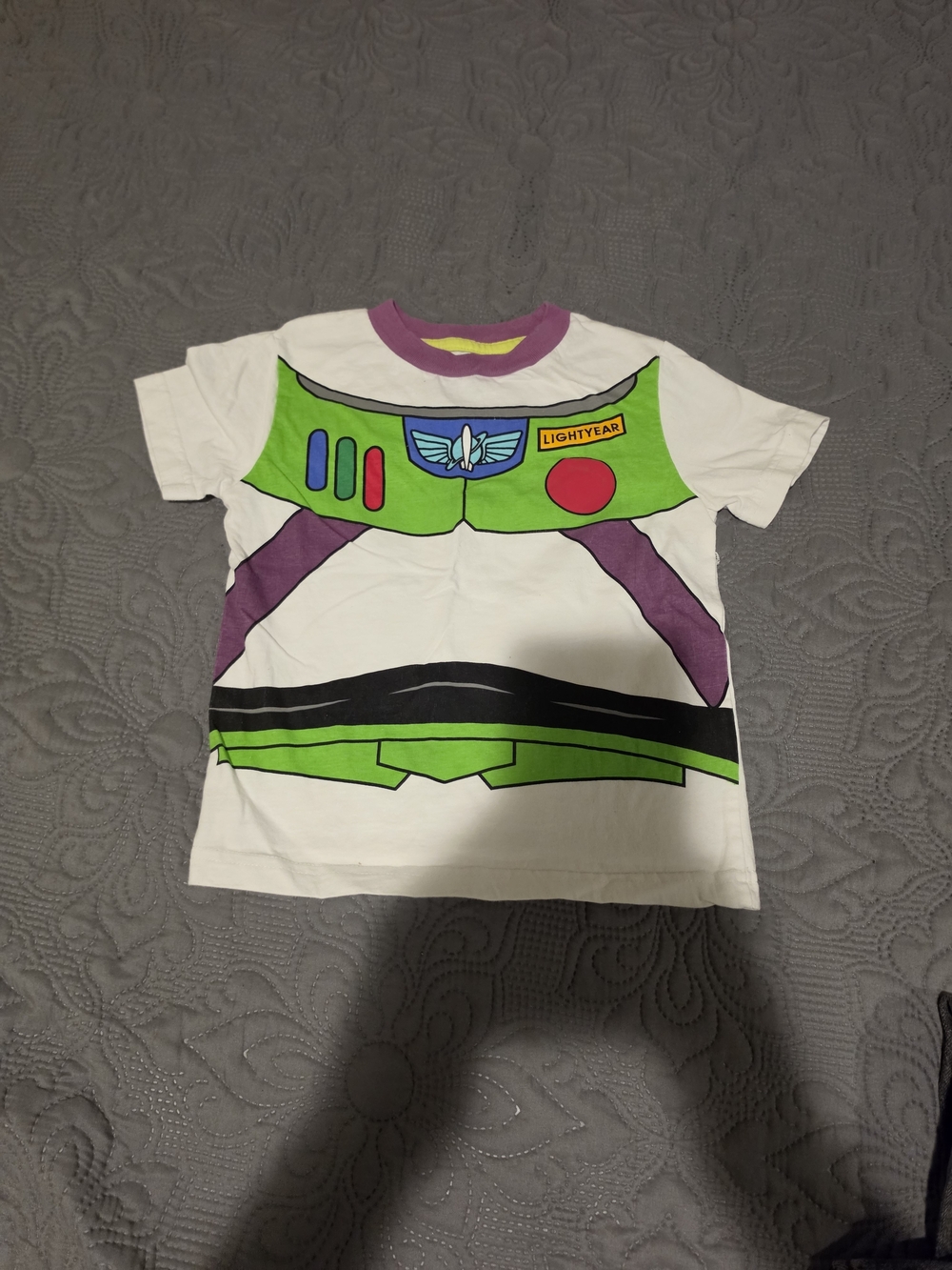 Disney Buzz Lightyear Costume Tee - White, Green & Purple